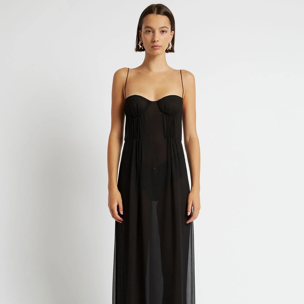 Christopher Esber Balconette Dress Size: 10